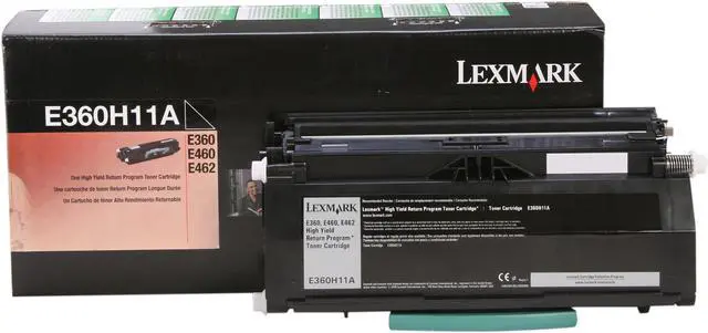 Alt view image 2 of 7 - Lexmark E360H11A High Yield Return Program Toner Cartridge - Black