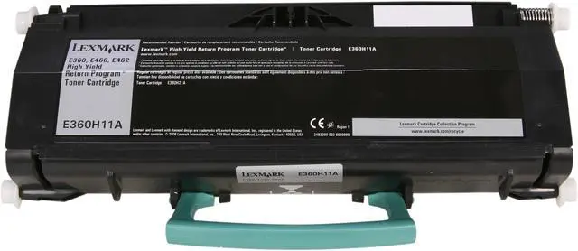Alt view image 4 of 7 - Lexmark E360H11A High Yield Return Program Toner Cartridge - Black
