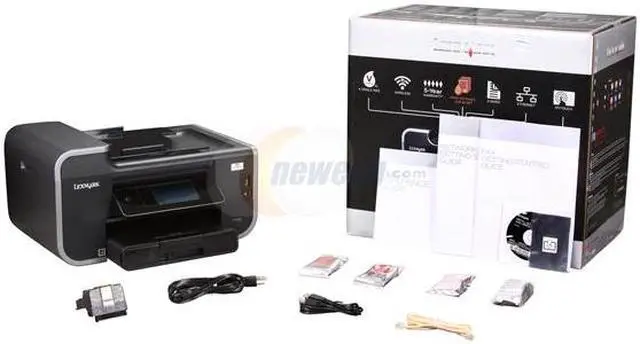 Alt view image 8 of 8 - LEXMARK Pinnacle Pro901 Up to 33 ppm Black Print Speed 4800 x 1200 dpi Color Print Quality Ethernet (RJ-45) / USB / Wi-Fi InkJet MFC / All-In-One Color Printer