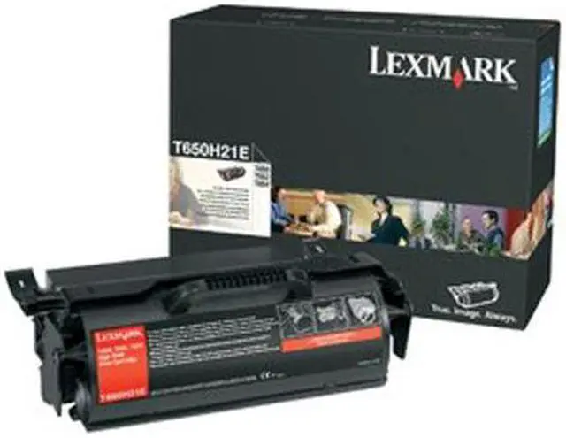 Alt view image 2 of 2 - Lexmark T650H21A High Yield Return Program Toner Cartridge - Black