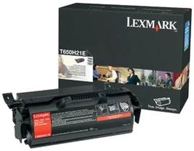 Main image of Lexmark T650H21A High Yield Return Program Toner Cartridge - Black