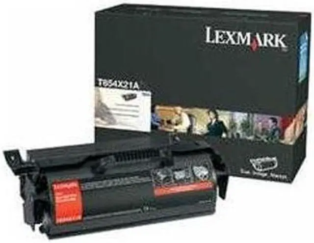 Alt view image 2 of 2 - Lexmark T654X84G Extra High Yield Toner Cartridge - Black