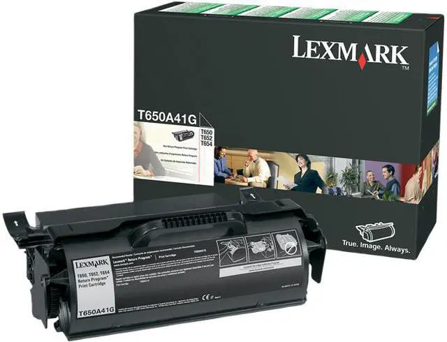 Main image of Lexmark T650A41G Return Program Toner Cartridge - Black