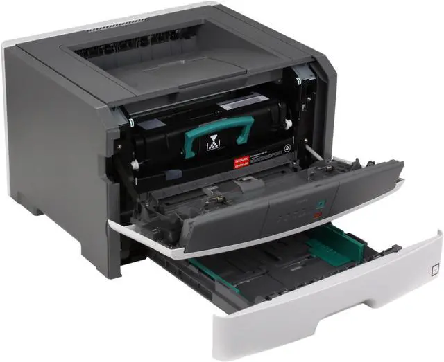 Alt view image 8 of 9 - Lexmark E Series E260D Workgroup Up to 35 ppm Monochrome LPT / USB Laser Printer