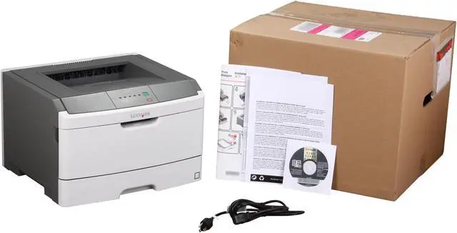 Alt view image 9 of 9 - Lexmark E Series E260D Workgroup Up to 35 ppm Monochrome LPT / USB Laser Printer