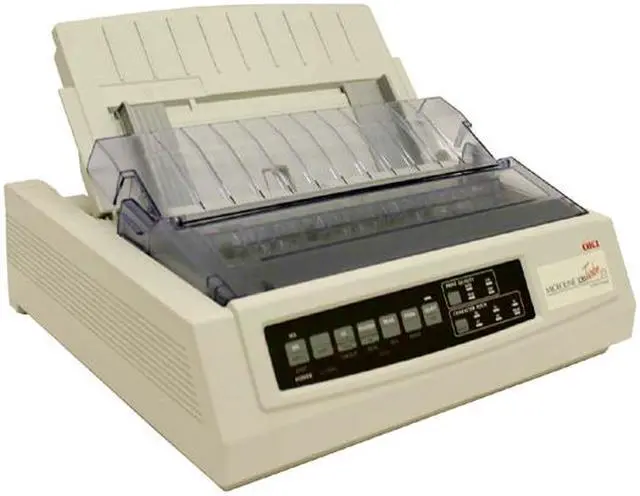 Alt view image 4 of 8 - OKIDATA MICROLINE 320 Turbo DEC ANSI(62412901) 240 x 216 dpi 9 pins Dot Matrix Printer