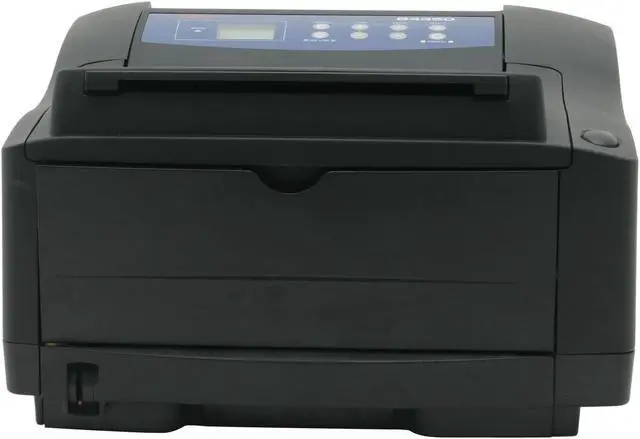 Alt view image 3 of 12 - Okidata B4350 Black Personal Up to 23 ppm Monochrome LPT / USB LED Printer