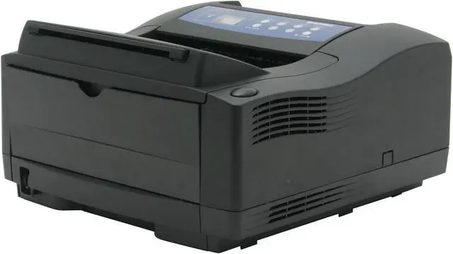 Alt view image 2 of 12 - Okidata B4350 Black Personal Up to 23 ppm Monochrome LPT / USB LED Printer