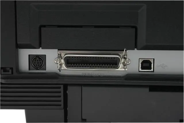 Alt view image 9 of 12 - Okidata B4350 Black Personal Up to 23 ppm Monochrome LPT / USB LED Printer