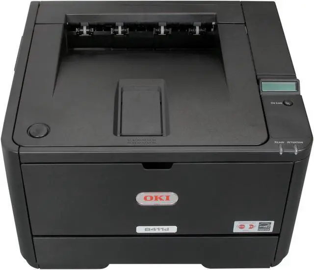 Alt view image 6 of 11 - OkiData B411d Monochrome Laser Printer