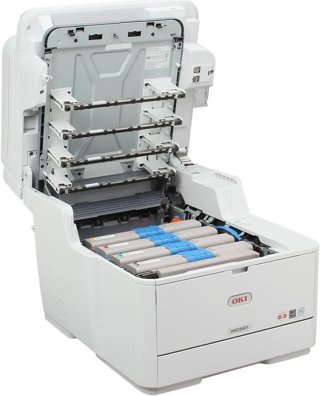 Alt view image 7 of 10 - OKIDATA MC561 MFP/ All-In-One Up to 31 ppm Color LED Network Printer (62435801)