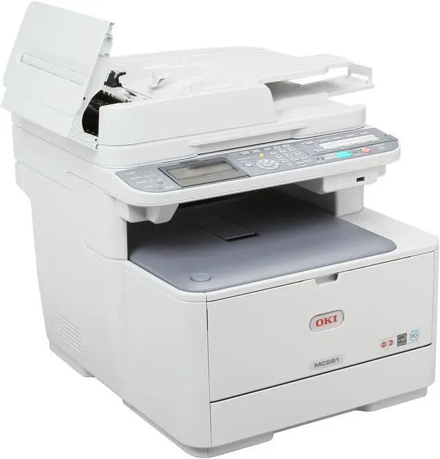 Alt view image 8 of 10 - OKIDATA MC561 MFP/ All-In-One Up to 31 ppm Color LED Network Printer (62435801)