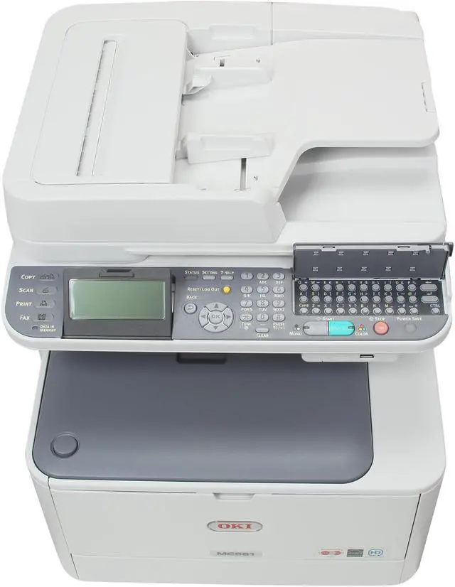 Alt view image 9 of 10 - OKIDATA MC561 MFP/ All-In-One Up to 31 ppm Color LED Network Printer (62435801)