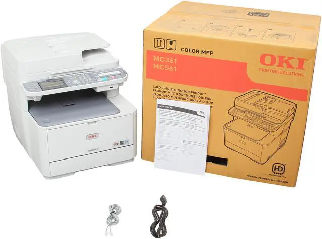 Alt view image 10 of 10 - OKIDATA MC561 MFP/ All-In-One Up to 31 ppm Color LED Network Printer (62435801)
