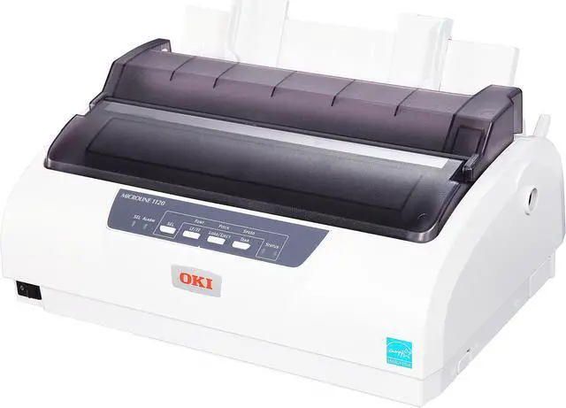 Main image of OKIDATA MICROLINE 1120 (62428503) - Parallel & Serial, USB 9 pin 120V Up to 375cps 288 x 144 Dot Matrix Printer