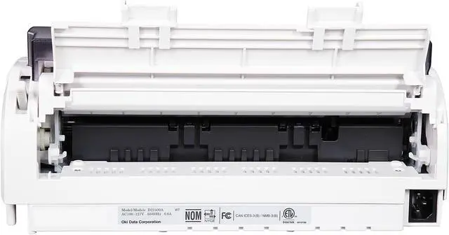 Alt view image 4 of 8 - OKIDATA MICROLINE 1120 (62428503) - Parallel & Serial, USB 9 pin 120V Up to 375cps 288 x 144 Dot Matrix Printer