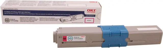 Alt view image 2 of 7 - Oki Data 44469702 Toner Cartridge - Magenta