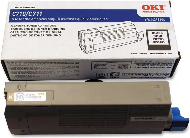 Main image of Oki Data 44318604 High Yield Toner Cartridge - Black