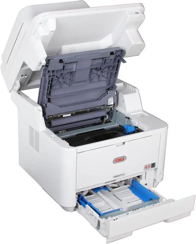 Alt view image 5 of 8 - OkiData MB471w Wireless Monochrome Multifunction Laser Printer