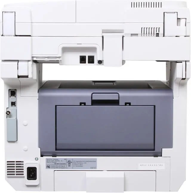 Alt view image 5 of 9 - Okidata MB491 MFP MFC / All-In-One Up to 42 ppm Monochrome Ethernet (RJ-45) / USB Laser Printer