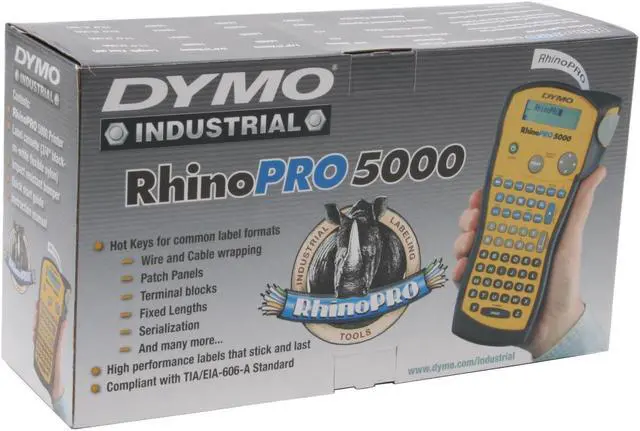 Alt view image 5 of 5 - DYMO Rhino 5000 15517 Label Printer