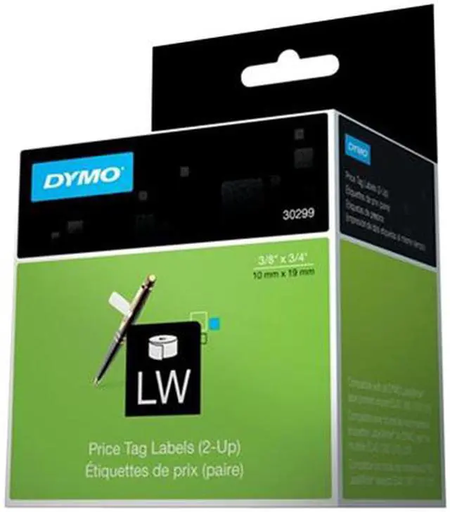 Alt view image 3 of 4 - DYMO 30299 LabelWriter Self-Adhesive Price Tag Labels, 3/8- by 3/4-inch, Roll of 1500