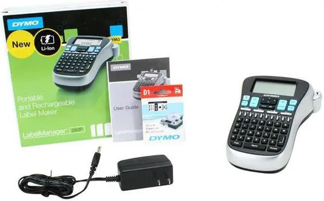 Alt view image 8 of 8 - DYMO LabelManager 260P Portable and Rechargeable Label Maker (1754490)