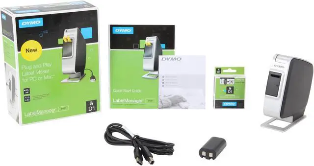 Alt view image 5 of 5 - DYMO LabelManager PnP 1768960 180 dpi LabelManager PnP Label Maker for PC or Mac