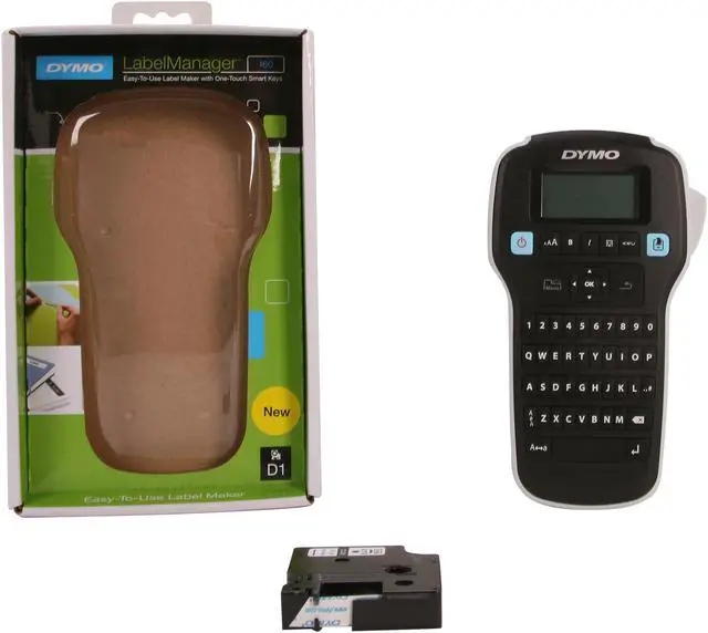 Alt view image 9 of 8 - DYMO LabelManager 160 (1790415) Thermal Transfer Printer Hand-Held Label Maker