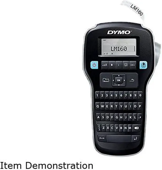 Alt view image 2 of 3 - DYMO LabelManager 160 DYM1740915 2 Line Label Printer