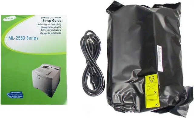 Alt view image 6 of 6 - Samsung ML-2550 Personal Up to 25 ppm Monochrome LPT / USB Laser Printer
