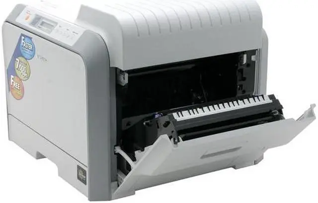 Alt view image 3 of 13 - Samsung CLP-510N Workgroup Up to 25 ppm 1200 dpi Color Print Quality Color Ethernet (RJ-45) / USB Laser Printer