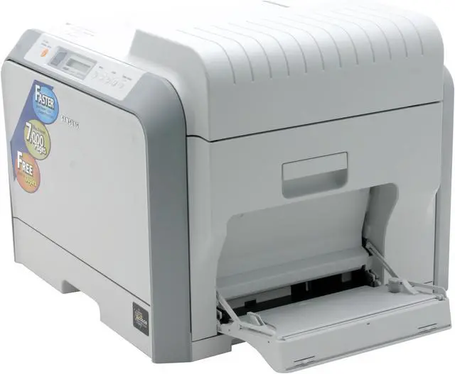Alt view image 2 of 13 - Samsung CLP-510N Workgroup Up to 25 ppm 1200 dpi Color Print Quality Color Ethernet (RJ-45) / USB Laser Printer