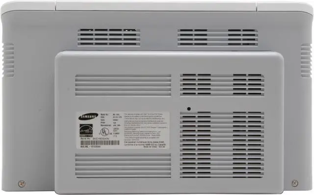 Alt view image 9 of 12 - Samsung ML-1610 Personal Up to 16 ppm Monochrome USB Laser Printer
