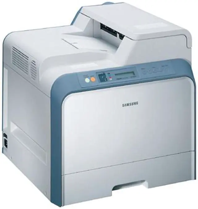 Main image of Samsung CLP-600N CLP-600N Workgroup Up to 20 ppm in A4 (21 ppm in Letter) 2400 x 600 dpi Color Print Quality Color Ethernet (RJ-45) / USB Laser Printer