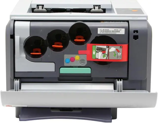 Alt view image 4 of 11 - Samsung CLP 300 Personal Up to 16 ppm in A4 (17 ppm in Letter) 2400 x 600 dpi Color Print Quality Color USB Laser Printer