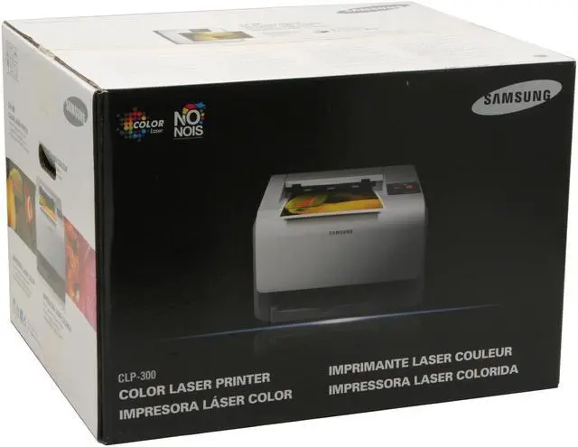 Alt view image 11 of 11 - Samsung CLP 300 Personal Up to 16 ppm in A4 (17 ppm in Letter) 2400 x 600 dpi Color Print Quality Color USB Laser Printer