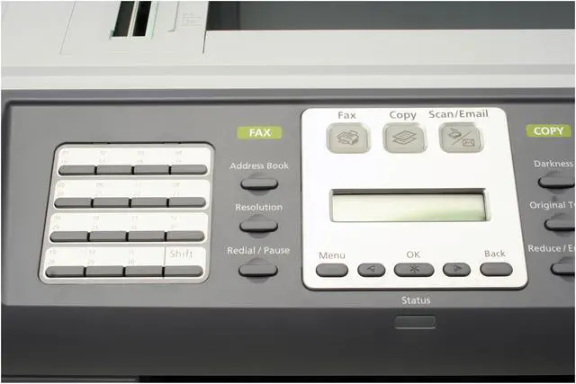 Alt view image 6 of 12 - Samsung SCX Series SCX-5530FN MFC / All-In-One Up to 28 ppm in A4 (30 ppm in Letter) Monochrome Ethernet (RJ-45) / LPT / USB Laser Printer