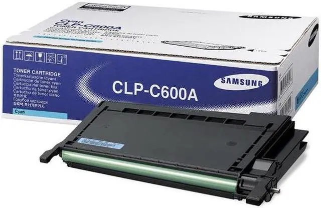 Main image of SAMSUNG CLP-C600A Print Cartridge for CLP-600, CLP-600N, CLP-650, CLP-650N Cyan