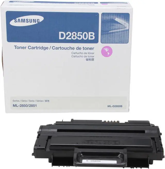 Alt view image 2 of 7 - Samsung ML-D2850B High Yield Toner Cartridge - Black