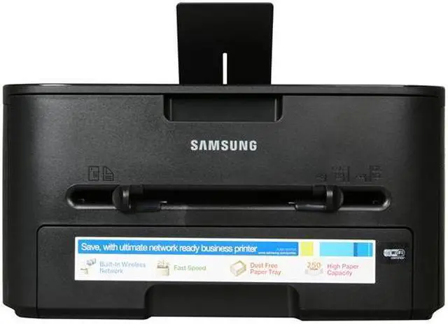 Alt view image 3 of 8 - Samsung ML Series ML-2525W Workgroup Up to 24 ppm Monochrome Ethernet (RJ-45) / USB / Wi-Fi Laser Printer