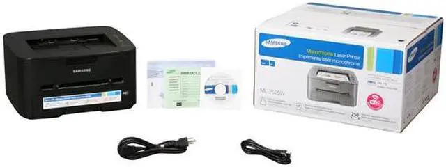 Alt view image 8 of 8 - Samsung ML Series ML-2525W Workgroup Up to 24 ppm Monochrome Ethernet (RJ-45) / USB / Wi-Fi Laser Printer