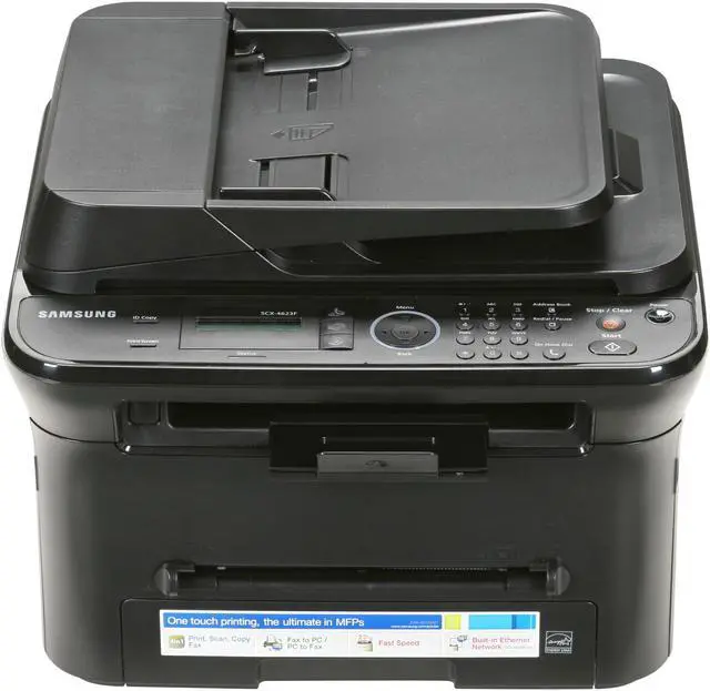 Alt view image 2 of 8 - Samsung SCX Series SCX-4623F MFC / All-In-One Up to 23 ppm Monochrome USB Laser Printer