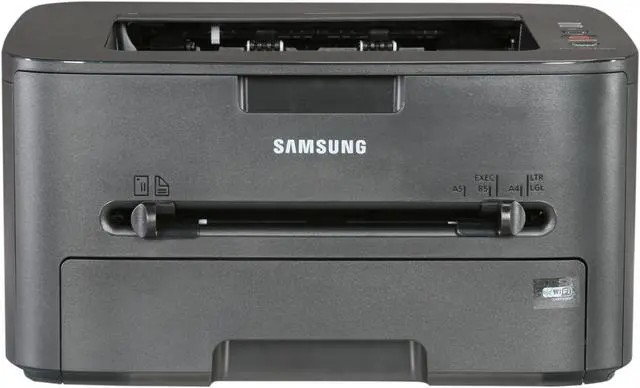 Alt view image 2 of 9 - Samsung ML Series ML-2525 Workgroup Up to 24 ppm Monochrome Ethernet (RJ-45) / USB / Wi-Fi Laser Printer