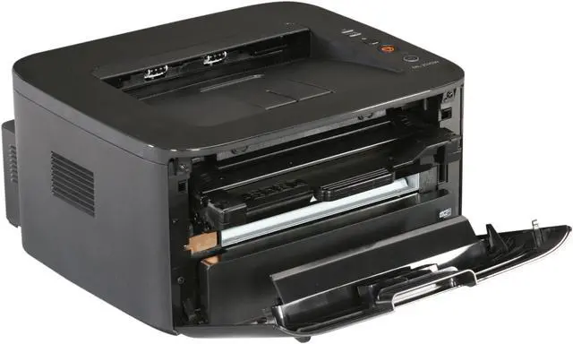 Alt view image 8 of 9 - Samsung ML Series ML-2525 Workgroup Up to 24 ppm Monochrome Ethernet (RJ-45) / USB / Wi-Fi Laser Printer