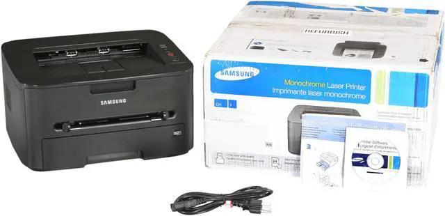 Alt view image 9 of 9 - Samsung ML Series ML-2525 Workgroup Up to 24 ppm Monochrome Ethernet (RJ-45) / USB / Wi-Fi Laser Printer