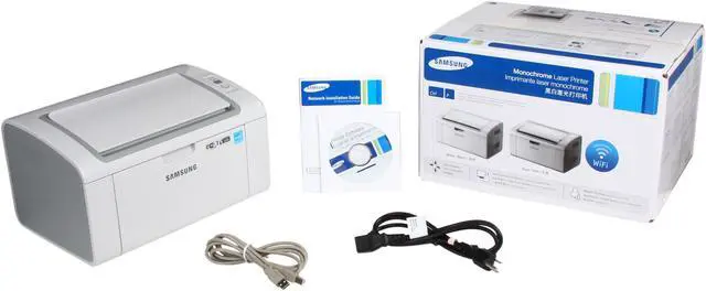 Alt view image 8 of 8 - Samsung ML Series ML-2165W Workgroup Up to 21 ppm Monochrome USB / Wi-Fi Laser Printer