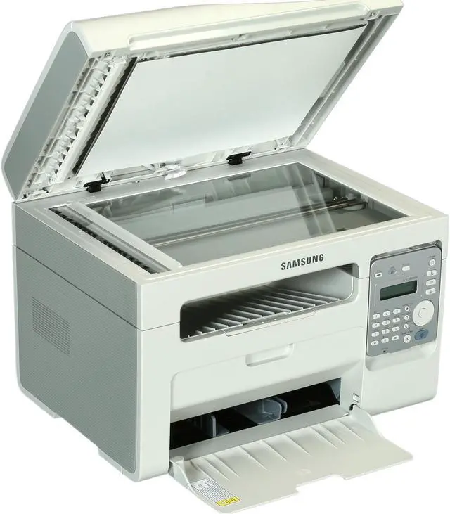 Alt view image 7 of 9 - Samsung SCX Series SCX-3405FW MFC / All-In-One Up to 21 ppm Monochrome Ethernet (RJ-45) / Wi-Fi Laser Printer