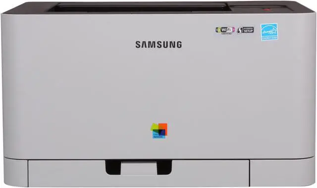 Alt view image 2 of 8 - Samsung CLP Series CLP-365W Workgroup Up to 19 ppm 2400 x 600 dpi Color Print Quality Color Ethernet (RJ-45) / USB / Wi-Fi Laser Printer