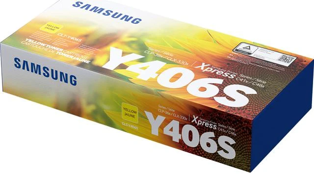 Main image of Samsung CLT-Y406S Toner Cartridge - Yellow